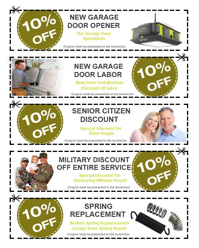 Paterson HighTech Garage Door Service Paterson, NJ 973-453-5702 - Coupons