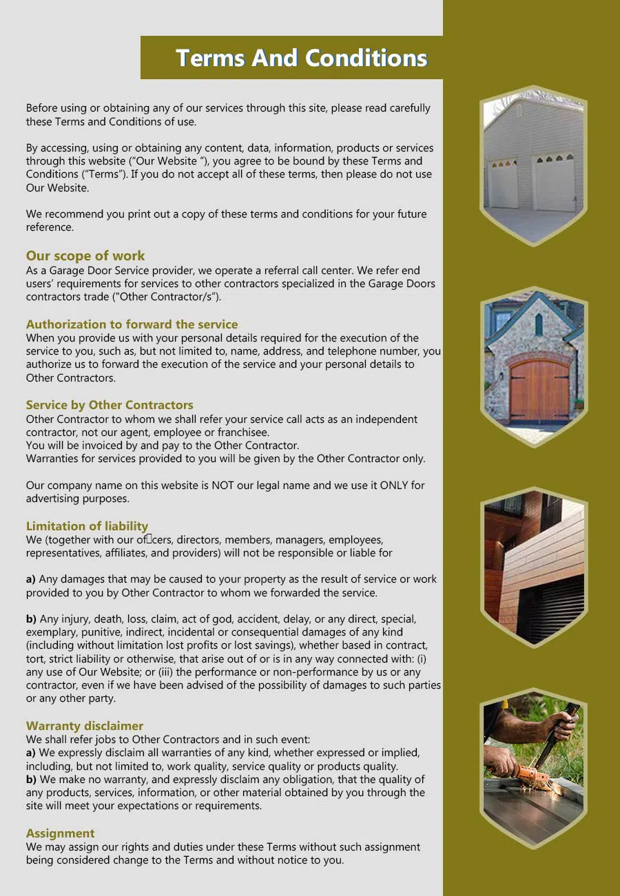 HighTech Garage Door Service Paterson, NJ 973-453-5702